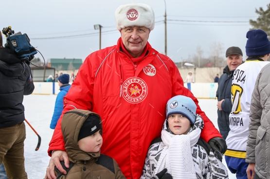 Легенды Хоккея в подмосковных Озерах