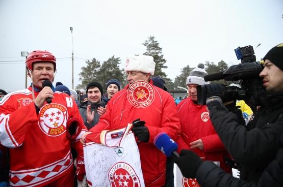 Легенды Хоккея в подмосковных Озерах