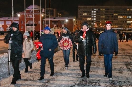 Александр Якушев на выставке «Рекорды спорта»