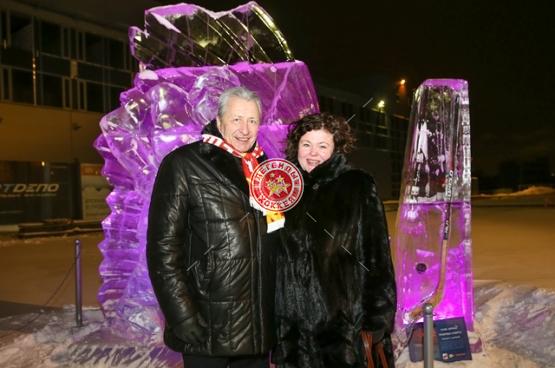 Александр Якушев на выставке «Рекорды спорта»