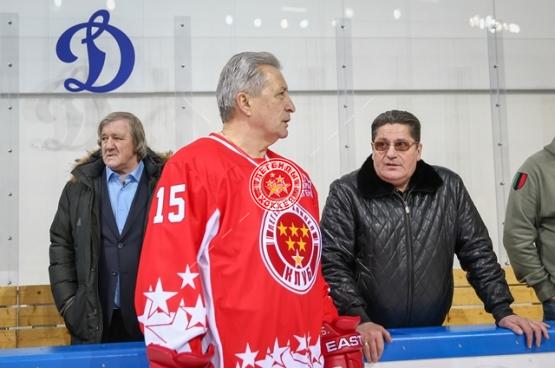 Открытая тренировка российской сборной Легенд мирового хоккея