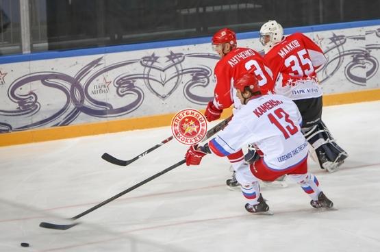 Открытая тренировка российской сборной Легенд мирового хоккея