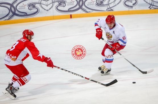 Открытая тренировка российской сборной Легенд мирового хоккея