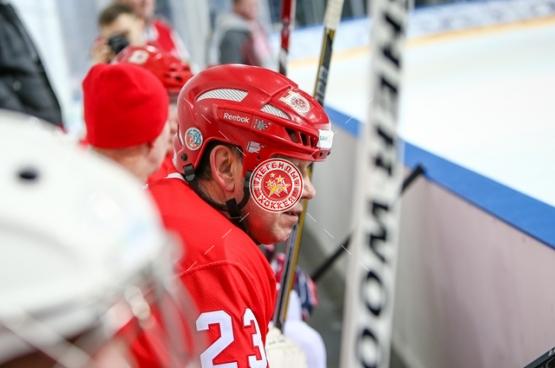 Открытая тренировка российской сборной Легенд мирового хоккея