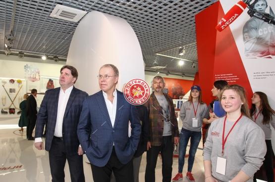 Открытие Музея и Зала славы отечественного хоккея