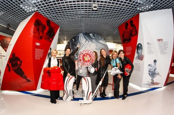 Открытие Музея и Зала славы отечественного хоккея