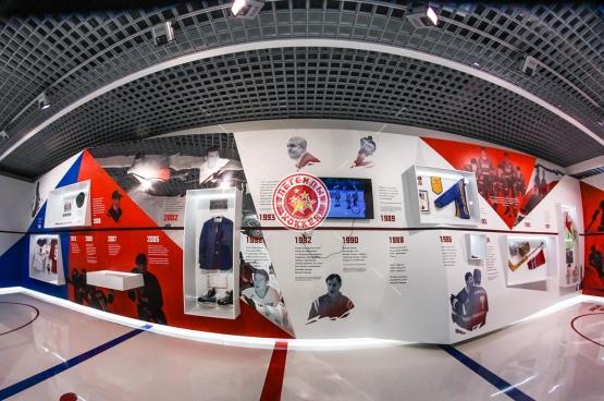 Открытие Музея и Зала славы отечественного хоккея