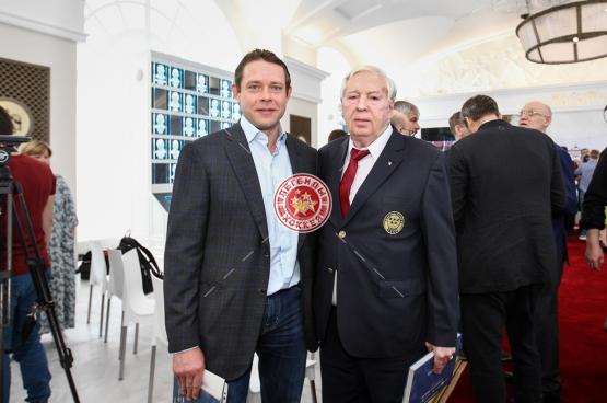 Открытие Музея и Зала славы отечественного хоккея