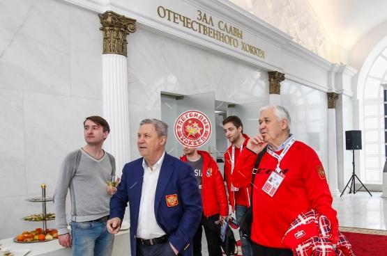 Открытие Музея и Зала славы отечественного хоккея