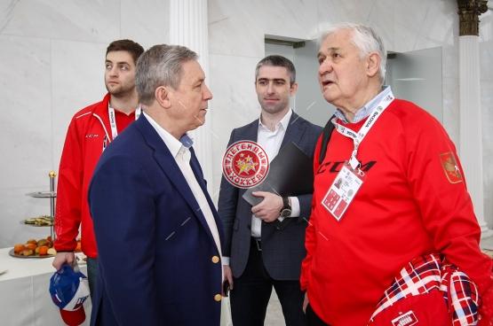 Открытие Музея и Зала славы отечественного хоккея