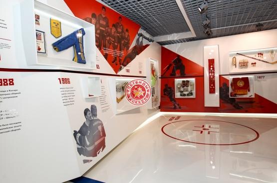 Открытие Музея и Зала славы отечественного хоккея