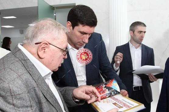 Открытие Музея и Зала славы отечественного хоккея