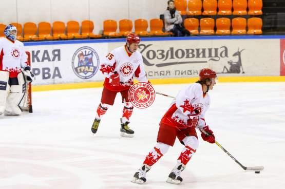 Предновогодний матч с ХК Град